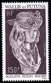 28 rodin la fille au chapeau 367 lacaque 1987